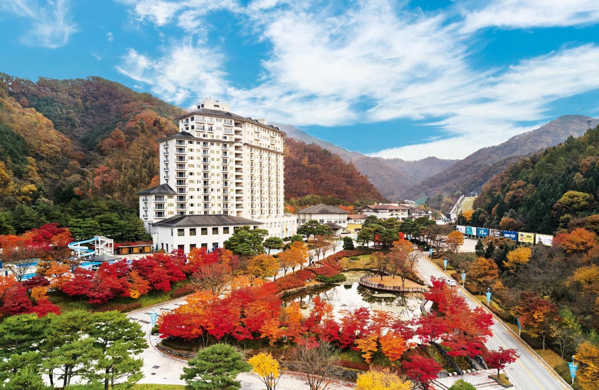 Elysian Gangchon Resort Chuncheon Exterior foto